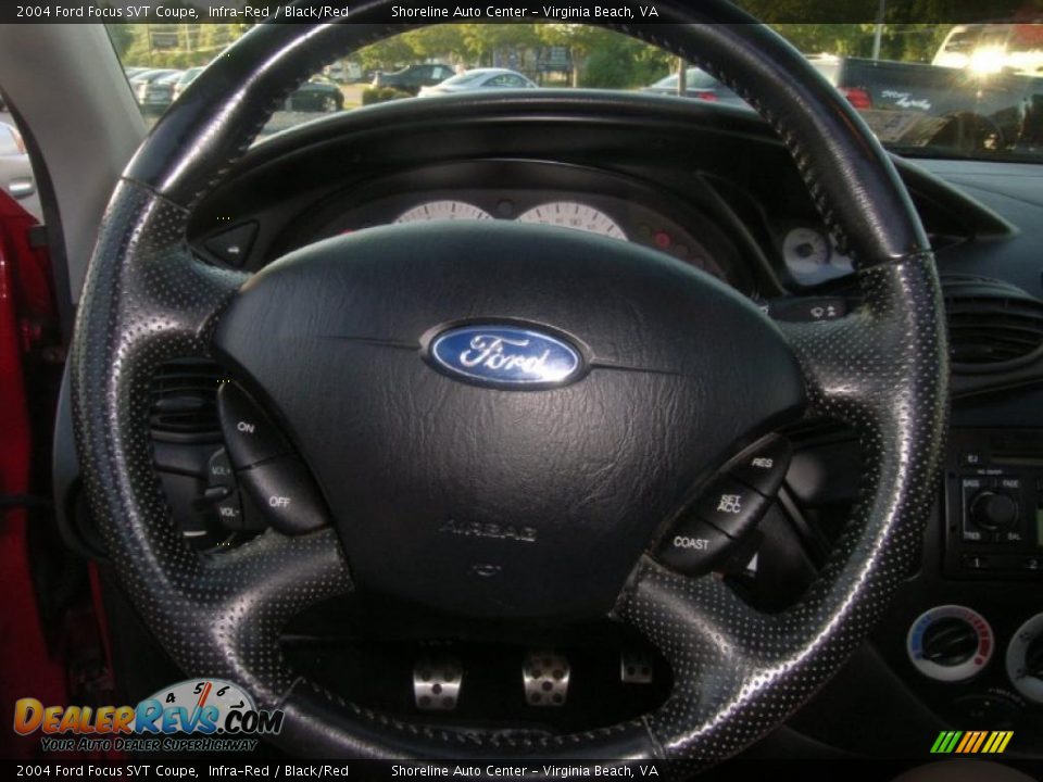 2004 Ford Focus SVT Coupe Infra-Red / Black/Red Photo #19