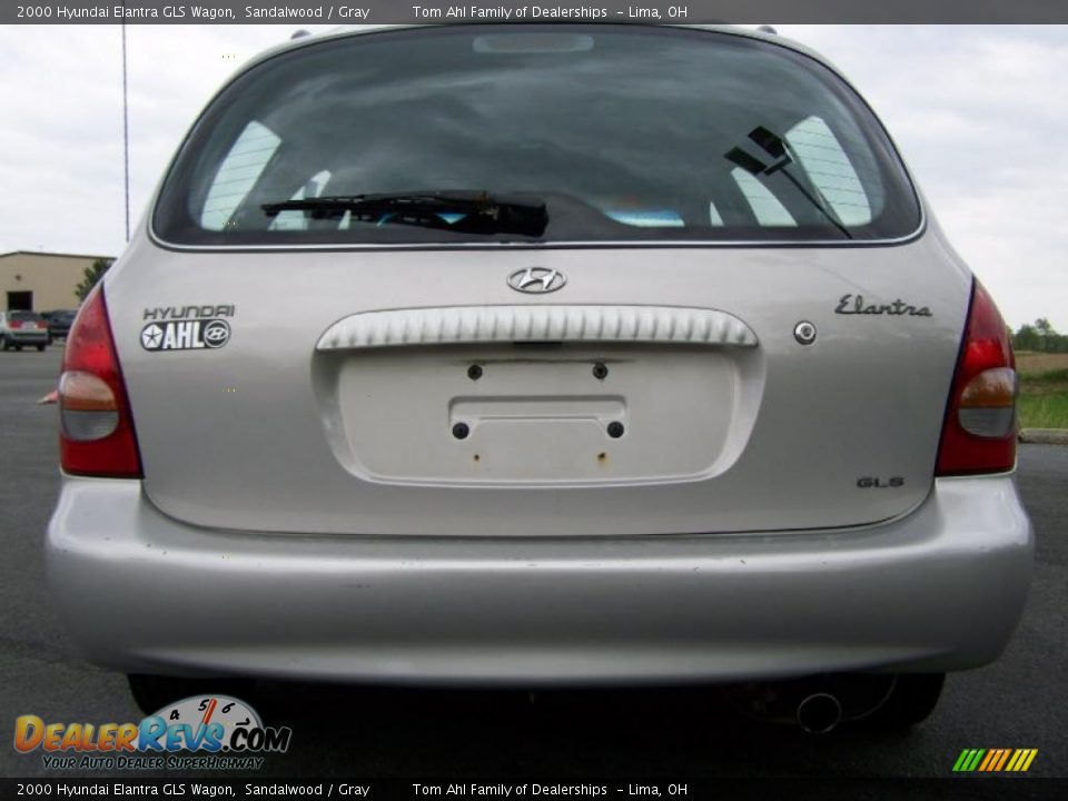 2000 Hyundai Elantra GLS Wagon Sandalwood / Gray Photo #5