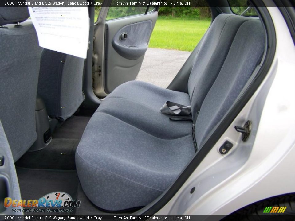 2000 Hyundai Elantra GLS Wagon Sandalwood / Gray Photo #9