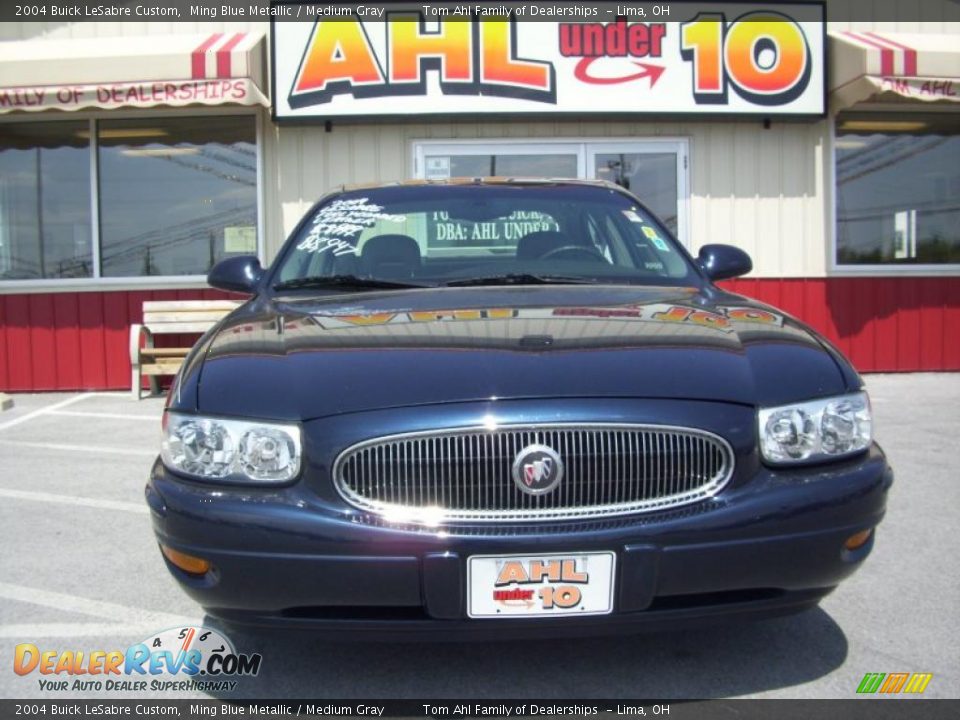 2004 Buick LeSabre Custom Ming Blue Metallic / Medium Gray Photo #1