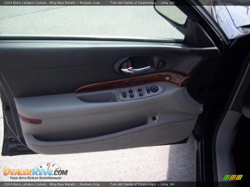 2004 Buick LeSabre Custom Ming Blue Metallic / Medium Gray Photo #3