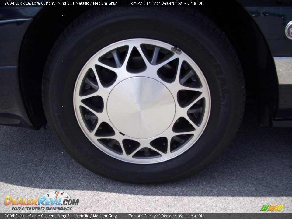 2004 Buick LeSabre Custom Ming Blue Metallic / Medium Gray Photo #8