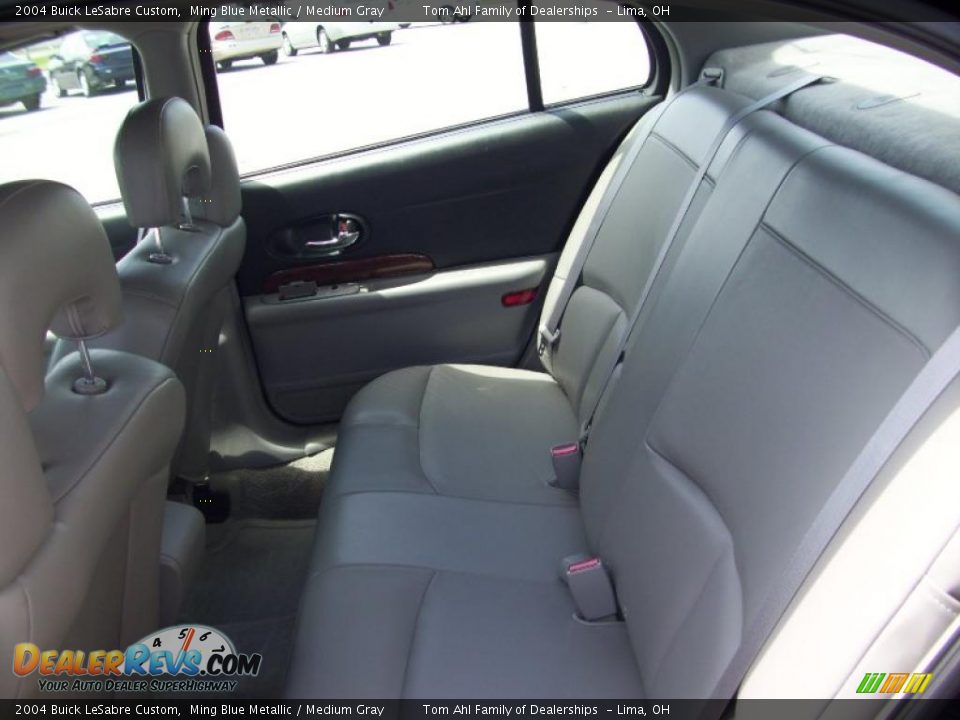 2004 Buick LeSabre Custom Ming Blue Metallic / Medium Gray Photo #9