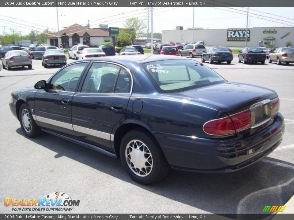 2004 Buick LeSabre Custom Ming Blue Metallic / Medium Gray Photo #13