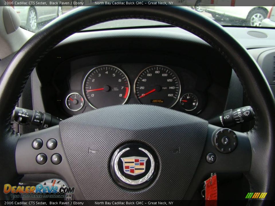 2006 Cadillac CTS Sedan Black Raven / Ebony Photo #15