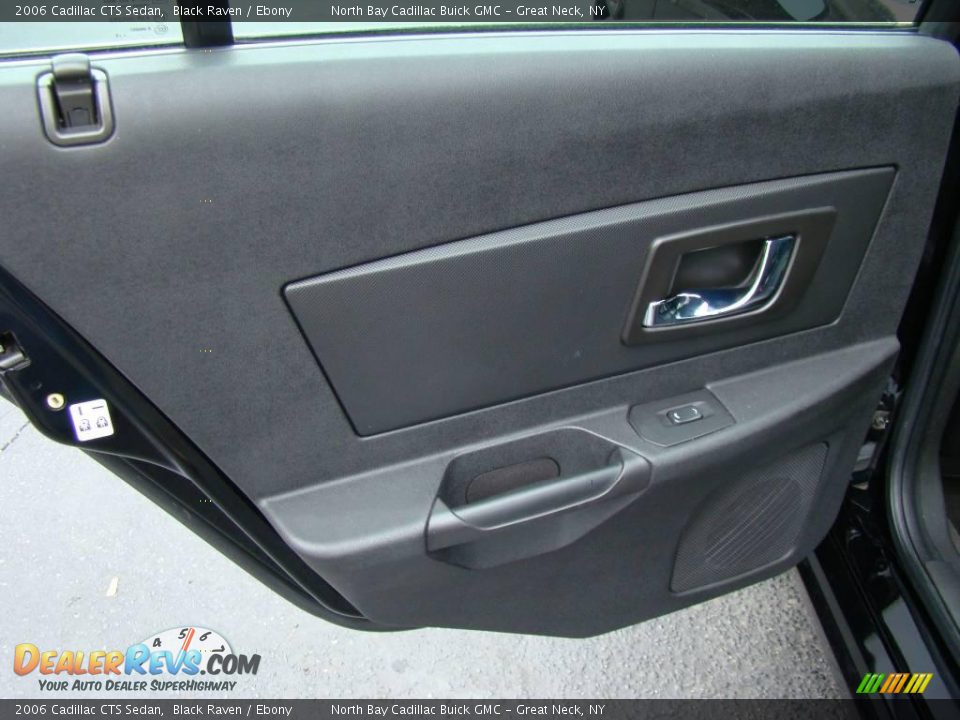 2006 Cadillac CTS Sedan Black Raven / Ebony Photo #22