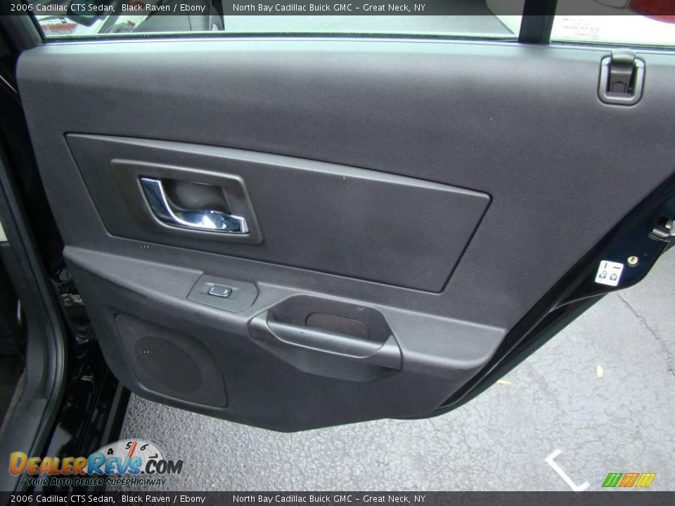 2006 Cadillac CTS Sedan Black Raven / Ebony Photo #25