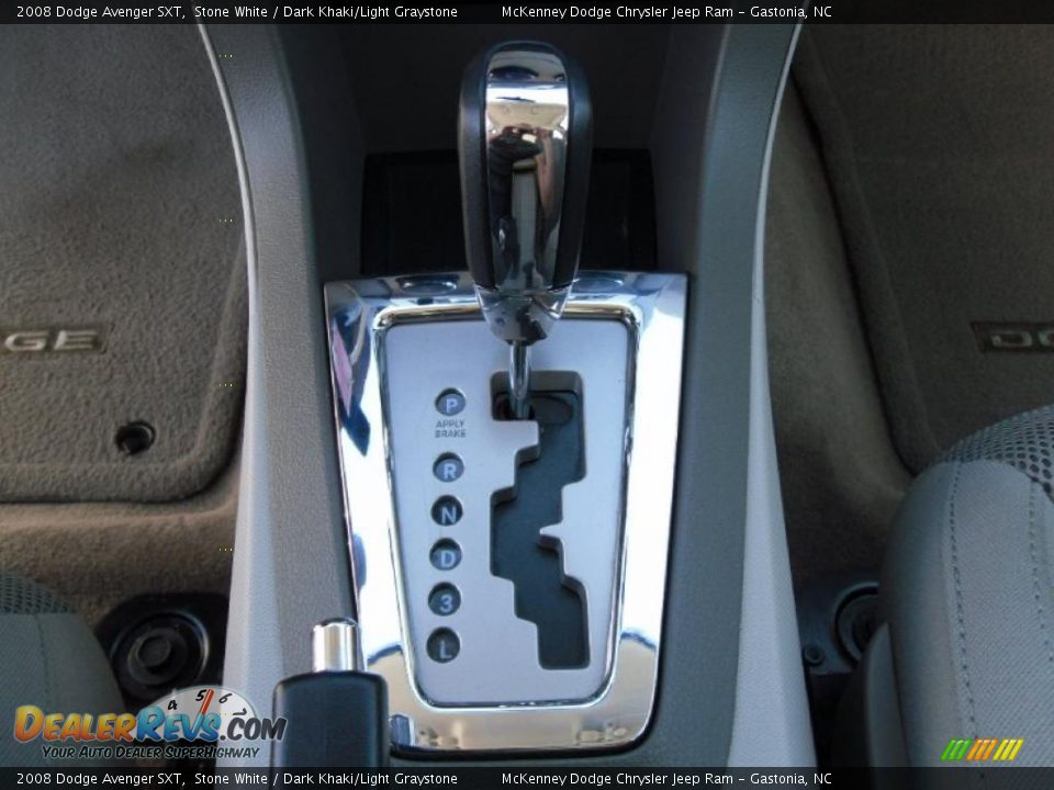 2008 Dodge Avenger SXT Stone White / Dark Khaki/Light Graystone Photo #10