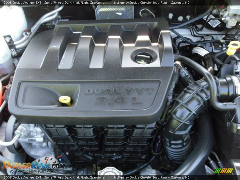 2008 Dodge Avenger SXT Stone White / Dark Khaki/Light Graystone Photo #23