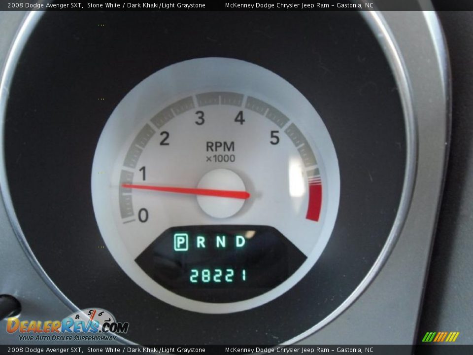 2008 Dodge Avenger SXT Stone White / Dark Khaki/Light Graystone Photo #25