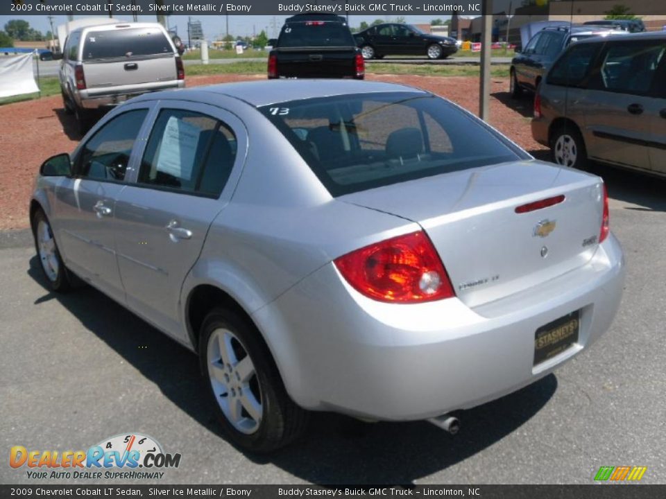 2009 Chevrolet Cobalt LT Sedan Silver Ice Metallic / Ebony Photo #2