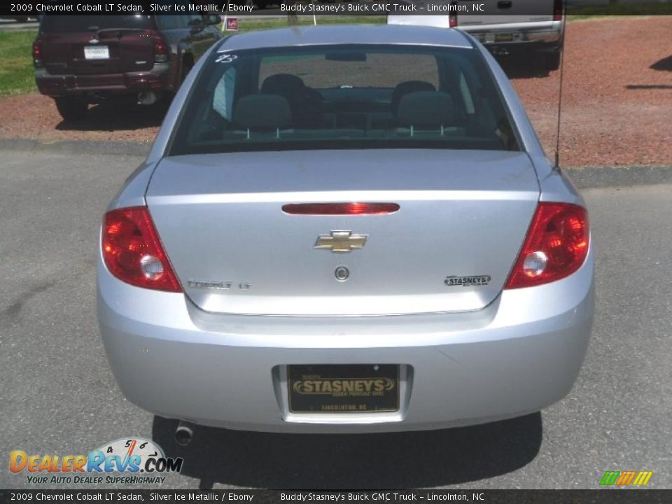 2009 Chevrolet Cobalt LT Sedan Silver Ice Metallic / Ebony Photo #3