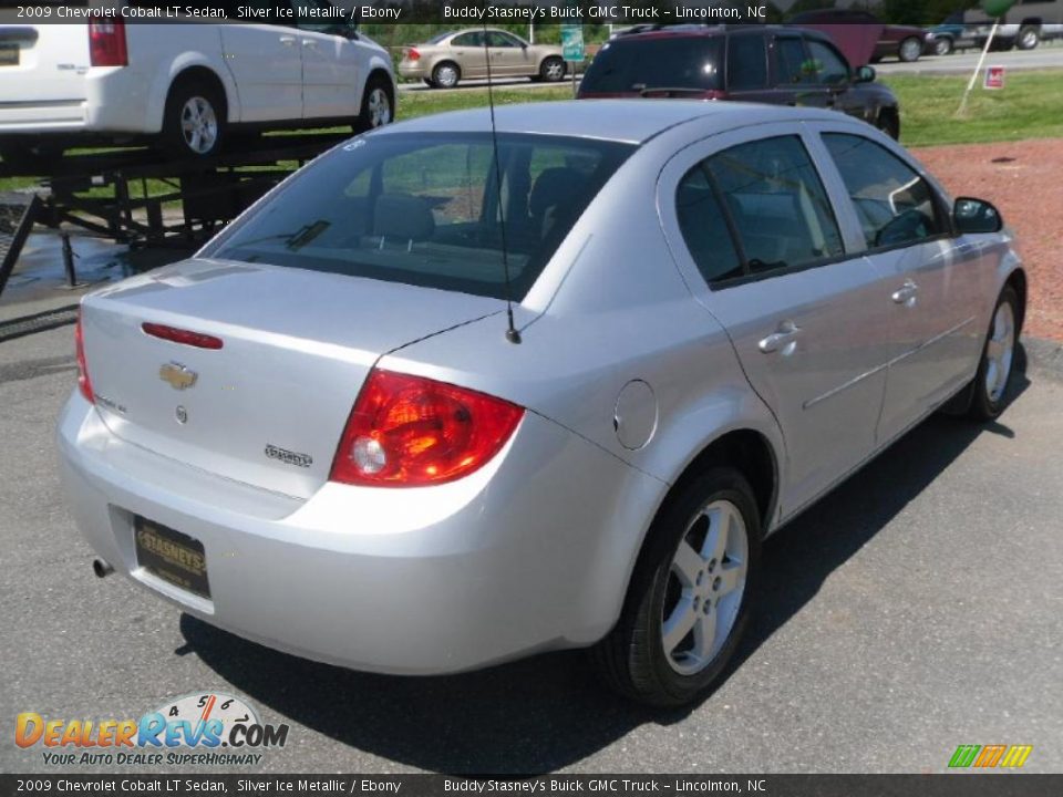 2009 Chevrolet Cobalt LT Sedan Silver Ice Metallic / Ebony Photo #4
