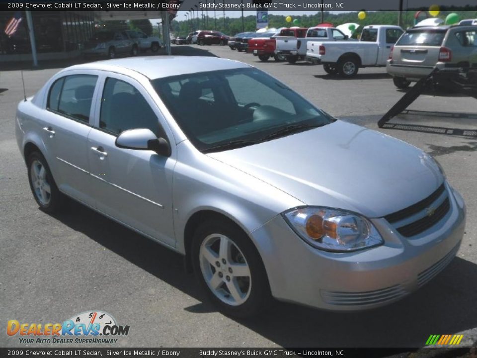 2009 Chevrolet Cobalt LT Sedan Silver Ice Metallic / Ebony Photo #5