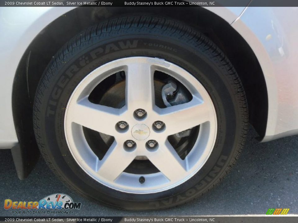 2009 Chevrolet Cobalt LT Sedan Silver Ice Metallic / Ebony Photo #22