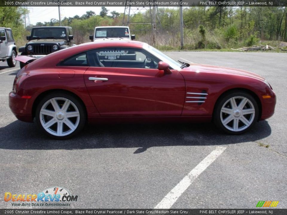 Blaze Red Crystal Pearlcoat 2005 Chrysler Crossfire Limited Coupe Photo #7