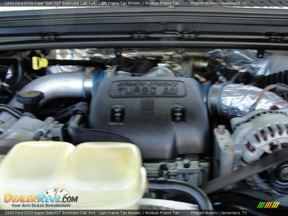 1999 Ford F250 Super Duty XLT Extended Cab 4x4 Light Prairie Tan Metallic / Medium Prairie Tan Photo #25