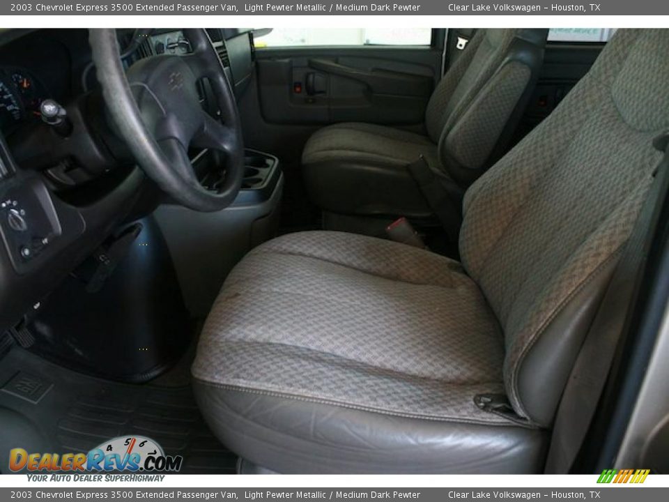 2003 Chevrolet Express 3500 Extended Passenger Van Light Pewter Metallic / Medium Dark Pewter Photo #5