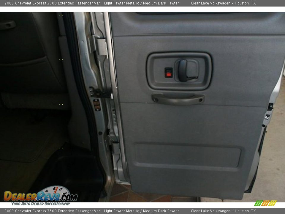 2003 Chevrolet Express 3500 Extended Passenger Van Light Pewter Metallic / Medium Dark Pewter Photo #26