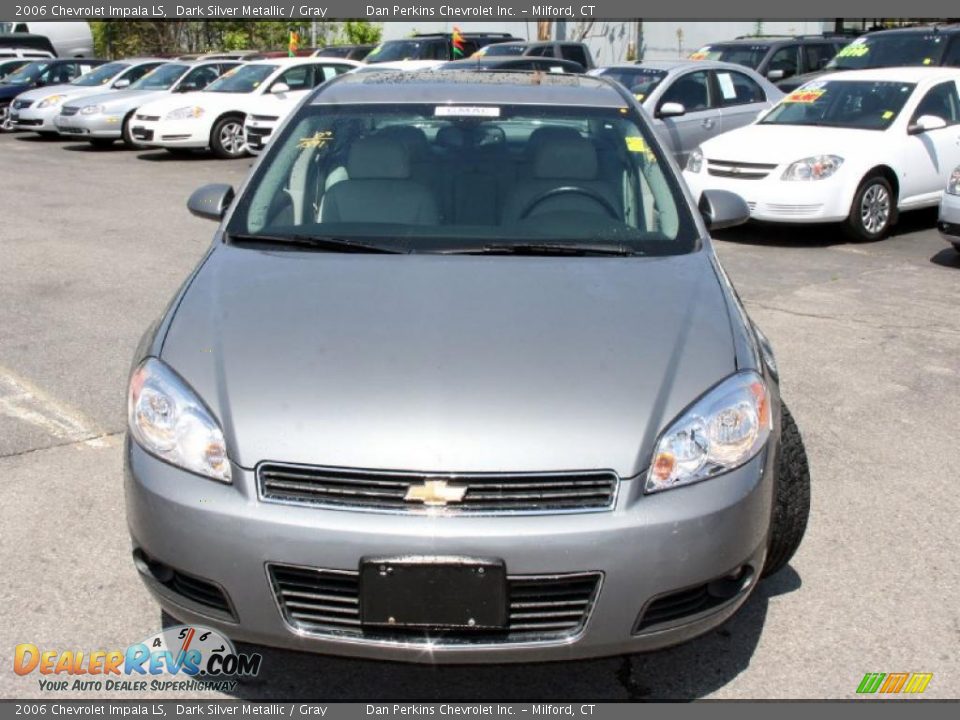 2006 Chevrolet Impala LS Dark Silver Metallic / Gray Photo #2
