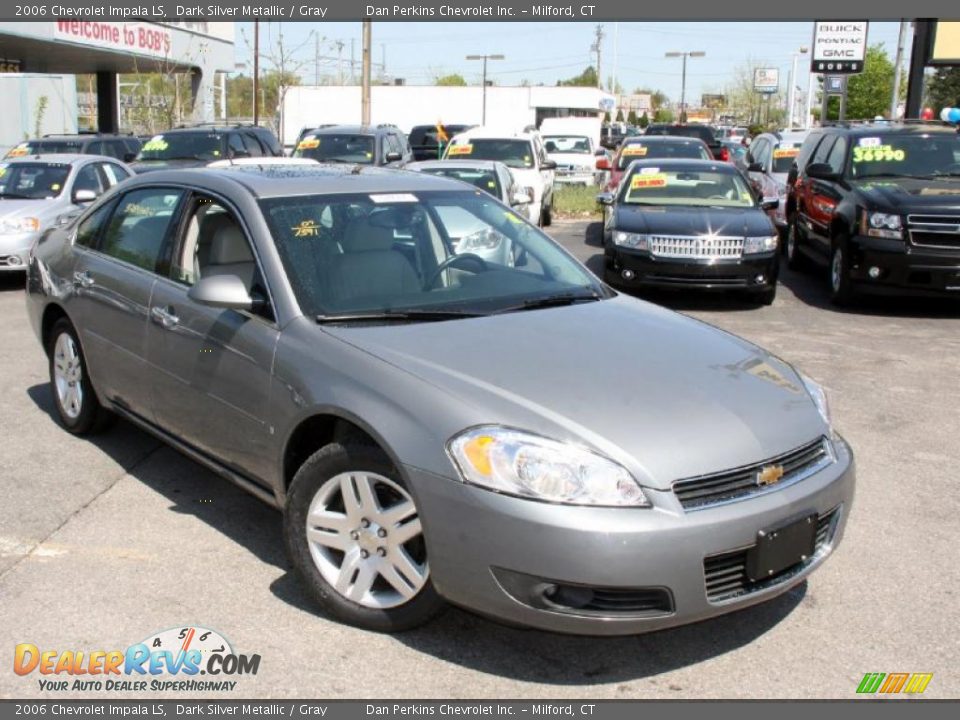 2006 Chevrolet Impala LS Dark Silver Metallic / Gray Photo #3