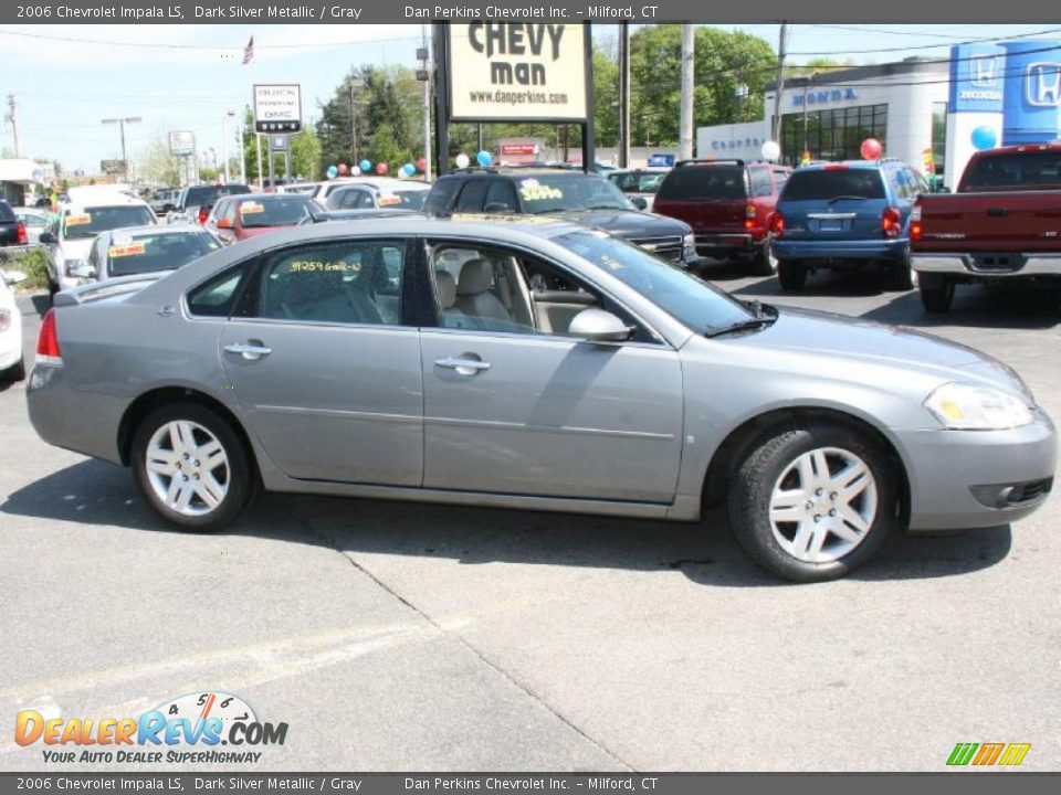2006 Chevrolet Impala LS Dark Silver Metallic / Gray Photo #4