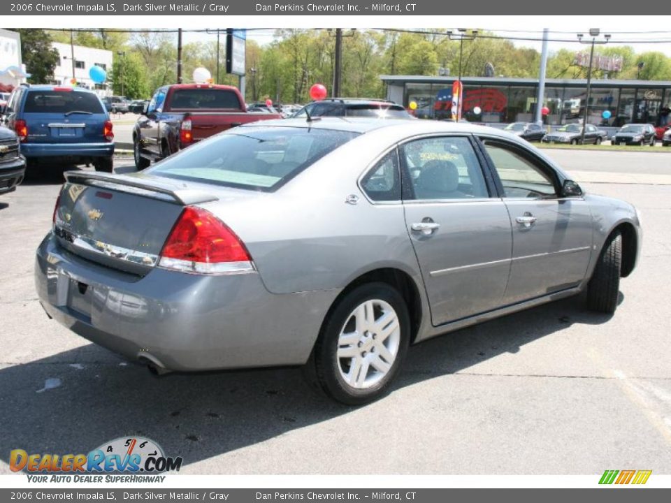 2006 Chevrolet Impala LS Dark Silver Metallic / Gray Photo #5