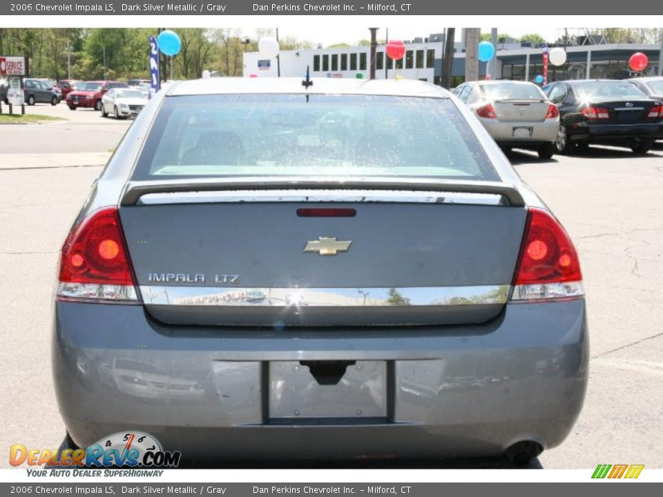 2006 Chevrolet Impala LS Dark Silver Metallic / Gray Photo #6