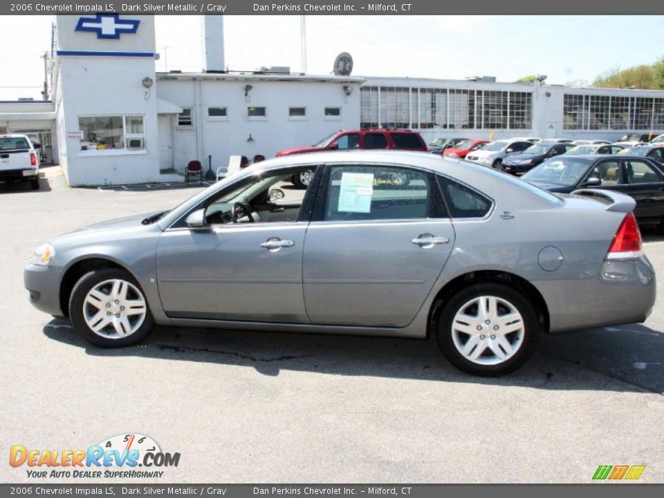 2006 Chevrolet Impala LS Dark Silver Metallic / Gray Photo #10