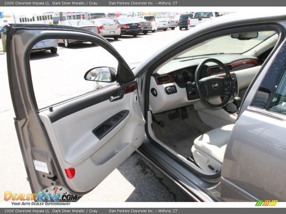 2006 Chevrolet Impala LS Dark Silver Metallic / Gray Photo #11