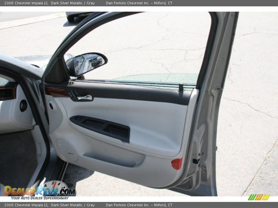 2006 Chevrolet Impala LS Dark Silver Metallic / Gray Photo #17