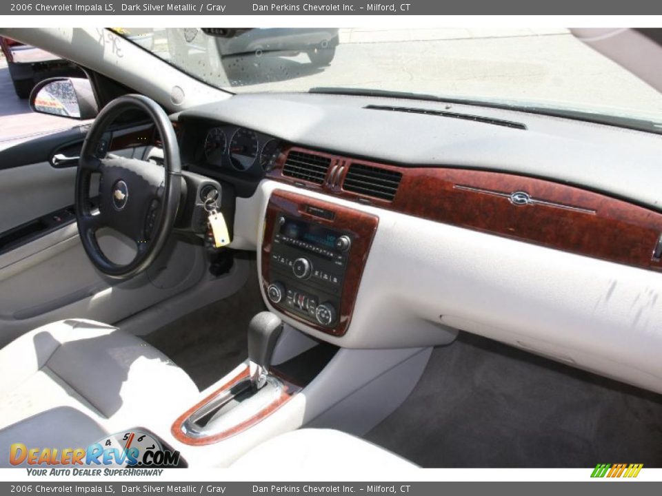 2006 Chevrolet Impala LS Dark Silver Metallic / Gray Photo #18