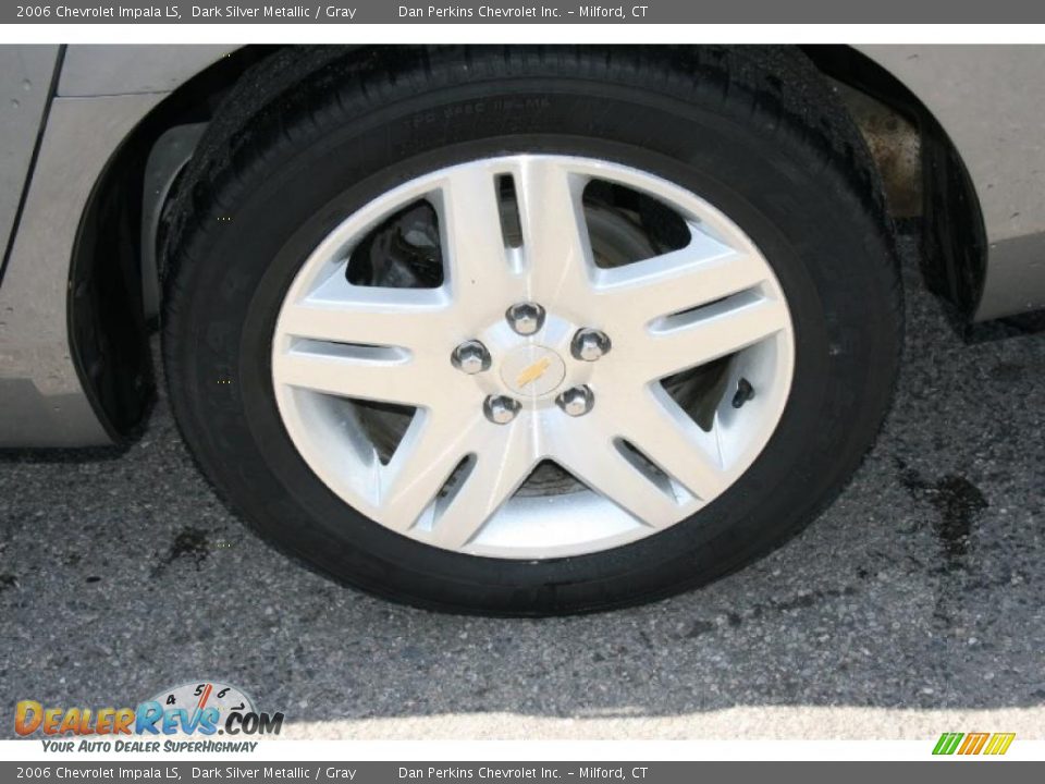 2006 Chevrolet Impala LS Dark Silver Metallic / Gray Photo #21