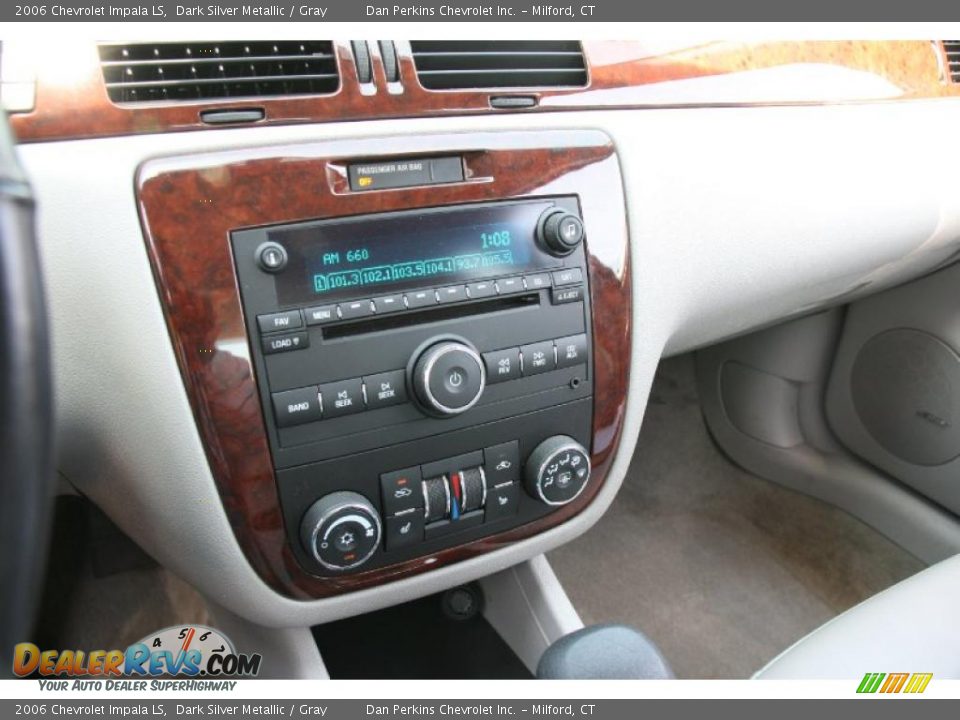 2006 Chevrolet Impala LS Dark Silver Metallic / Gray Photo #23