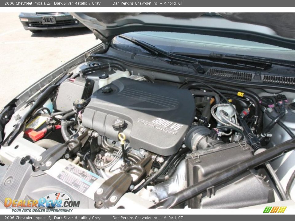 2006 Chevrolet Impala LS Dark Silver Metallic / Gray Photo #26