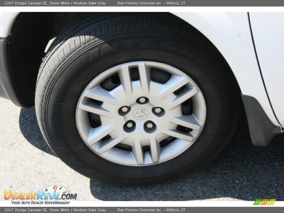 2007 Dodge Caravan SE Stone White / Medium Slate Gray Photo #20
