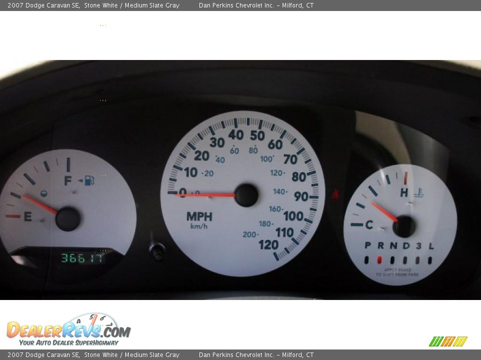 2007 Dodge Caravan SE Stone White / Medium Slate Gray Photo #23