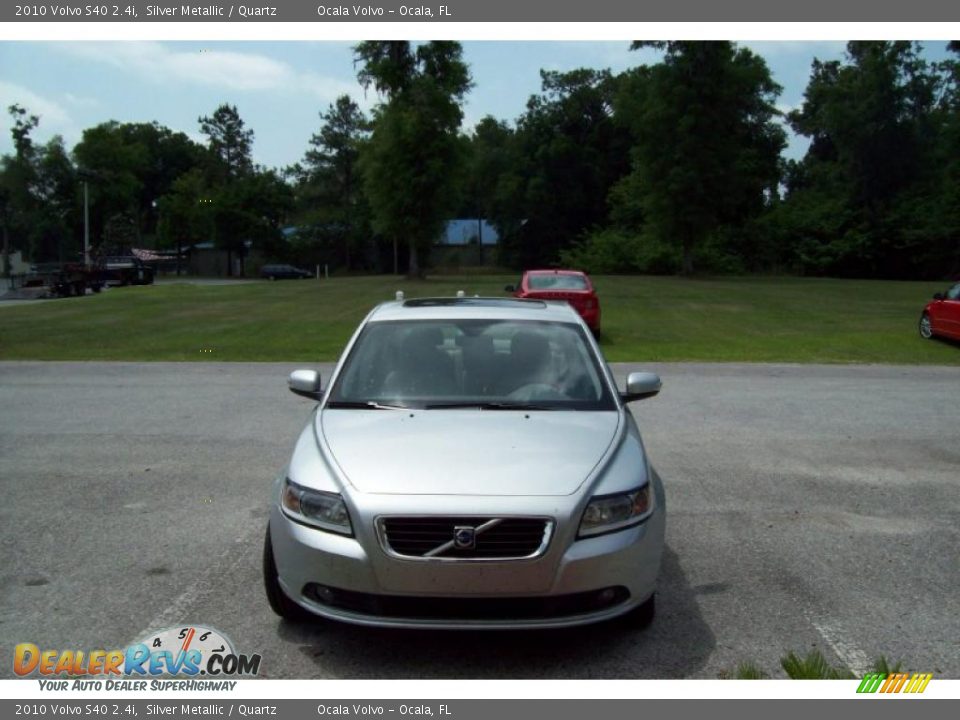 2010 Volvo S40 2.4i Silver Metallic / Quartz Photo #1