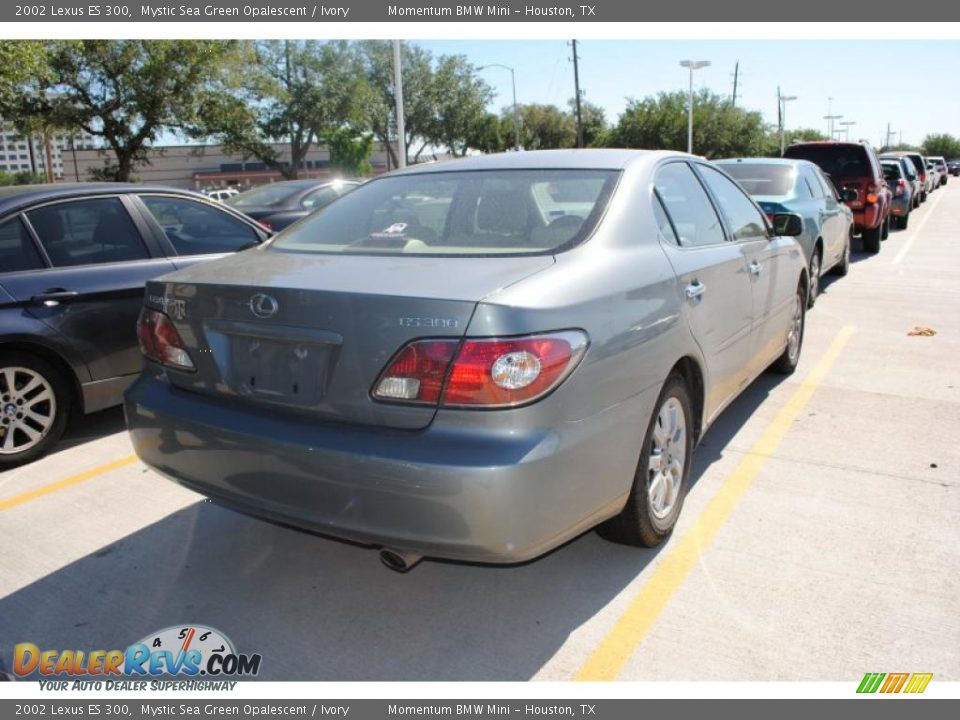2002 Lexus ES 300 Mystic Sea Green Opalescent / Ivory Photo #4