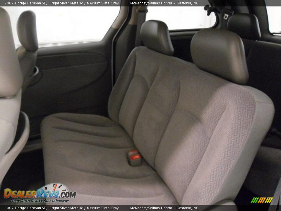 2007 Dodge Caravan SE Bright Silver Metallic / Medium Slate Gray Photo #12