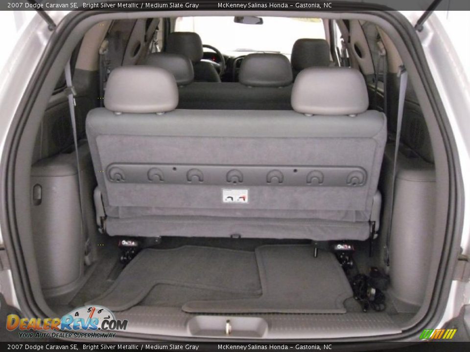2007 Dodge Caravan SE Bright Silver Metallic / Medium Slate Gray Photo #15