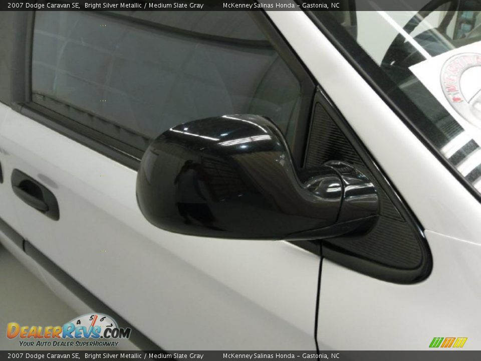 2007 Dodge Caravan SE Bright Silver Metallic / Medium Slate Gray Photo #25