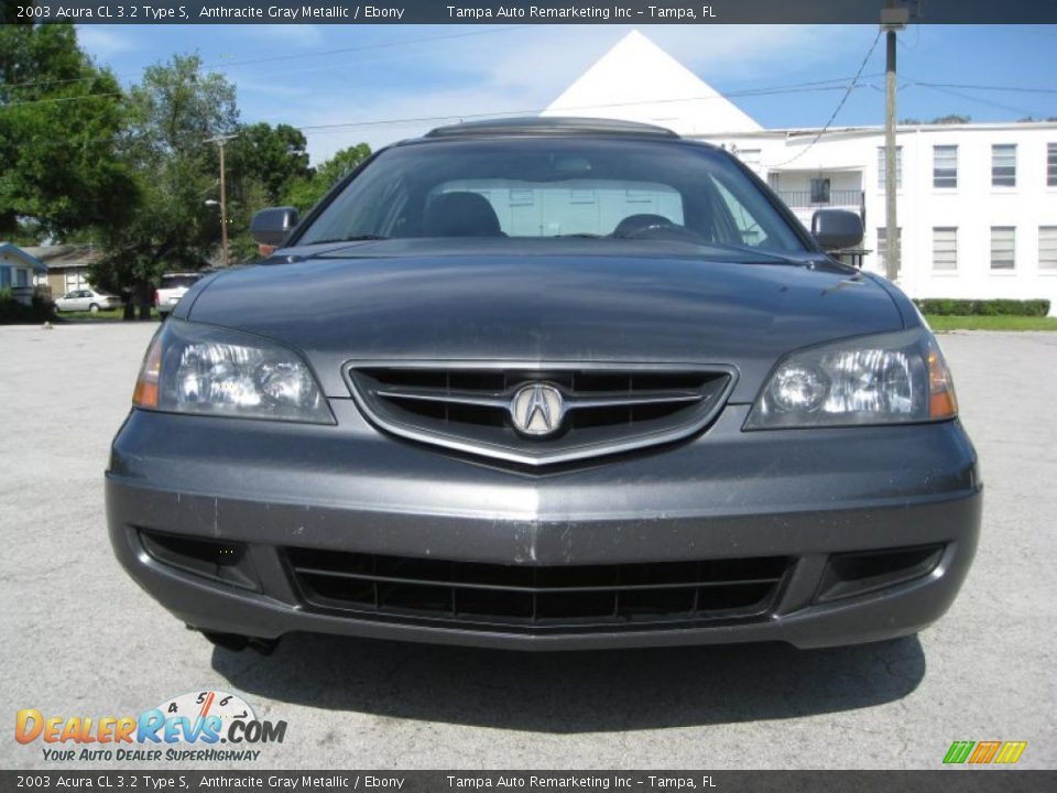 2003 Acura CL 3.2 Type S Anthracite Gray Metallic / Ebony Photo #1