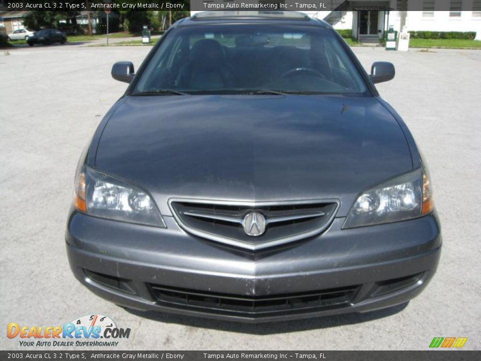 2003 Acura CL 3.2 Type S Anthracite Gray Metallic / Ebony Photo #2