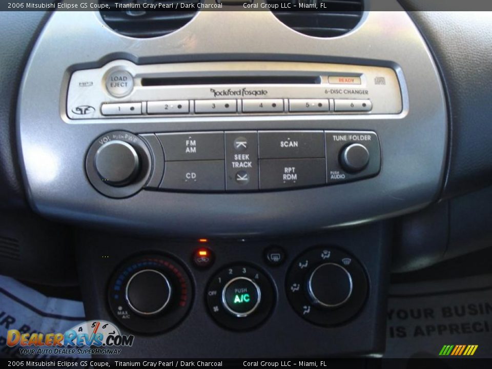 2006 Mitsubishi Eclipse GS Coupe Titanium Gray Pearl / Dark Charcoal Photo #12