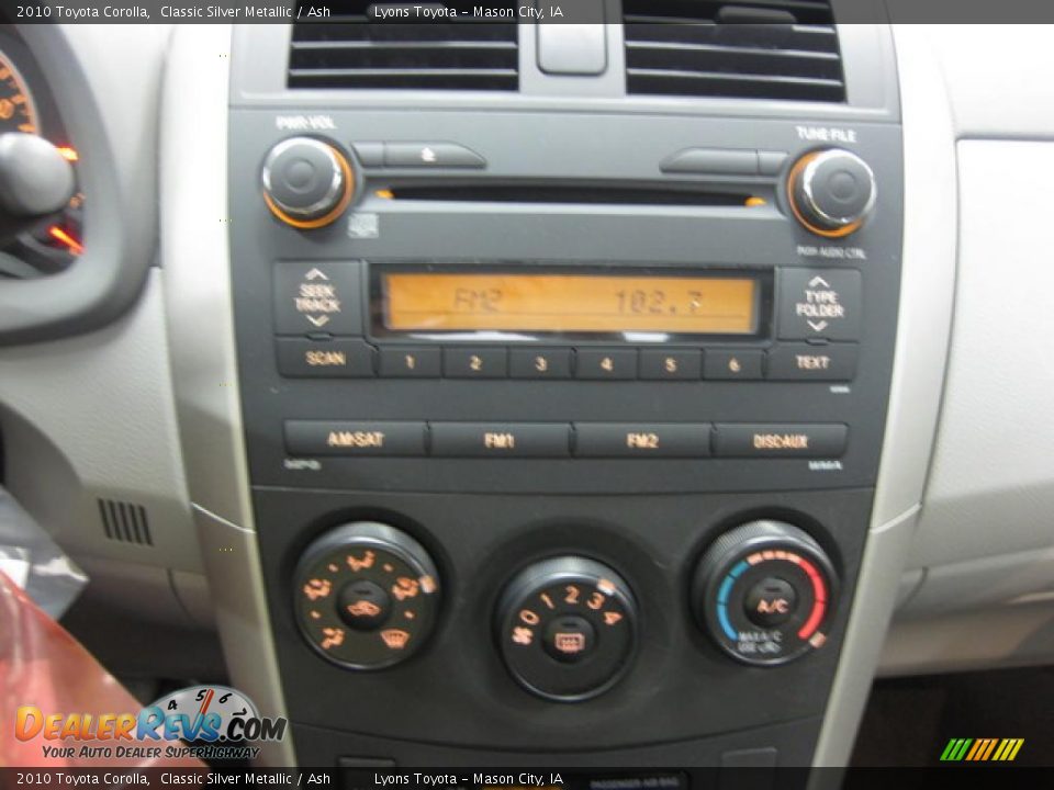 2010 Toyota Corolla Classic Silver Metallic / Ash Photo #4