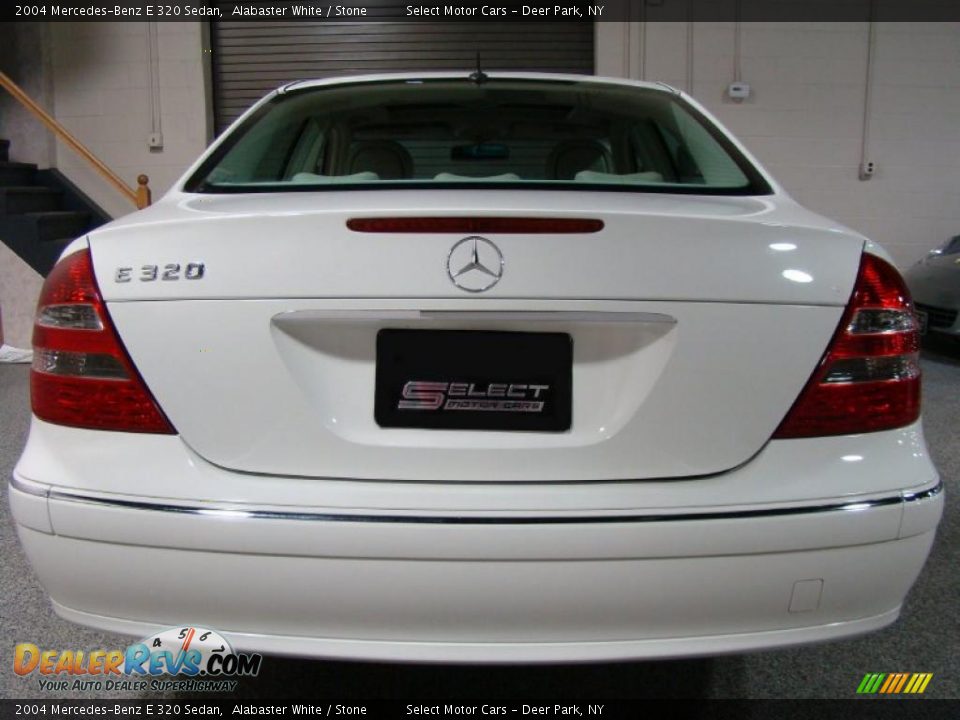 2004 Mercedes-Benz E 320 Sedan Alabaster White / Stone Photo #5