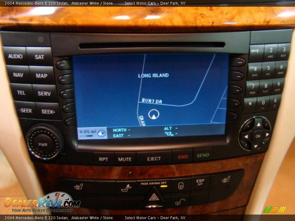 2004 Mercedes-Benz E 320 Sedan Alabaster White / Stone Photo #8