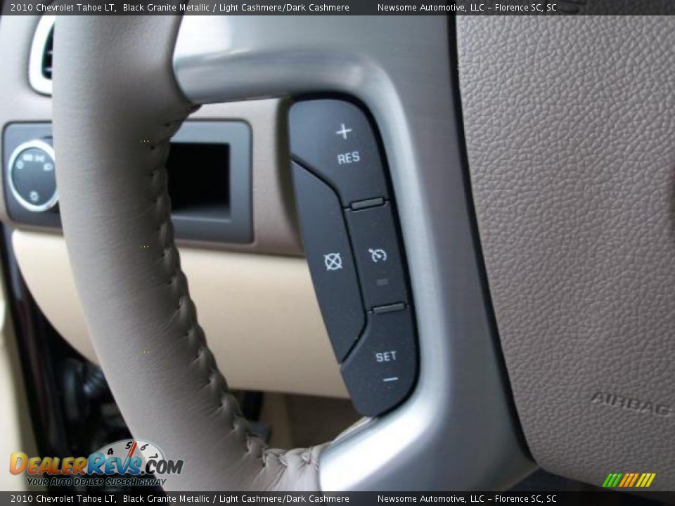 2010 Chevrolet Tahoe LT Black Granite Metallic / Light Cashmere/Dark Cashmere Photo #8