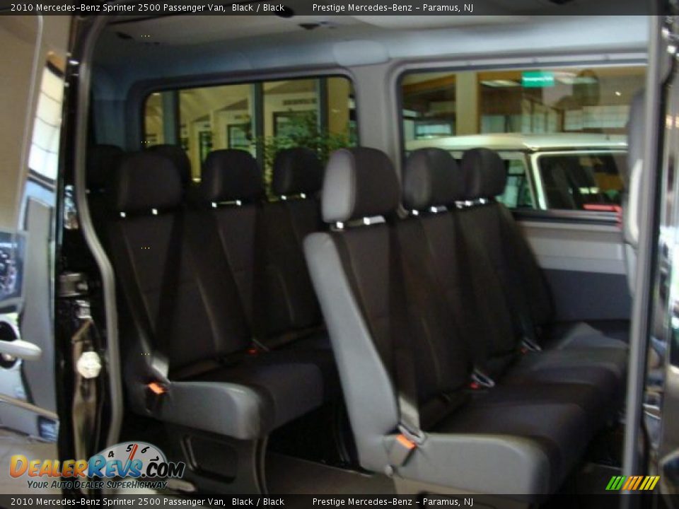 2010 Mercedes-Benz Sprinter 2500 Passenger Van Black / Black Photo #12